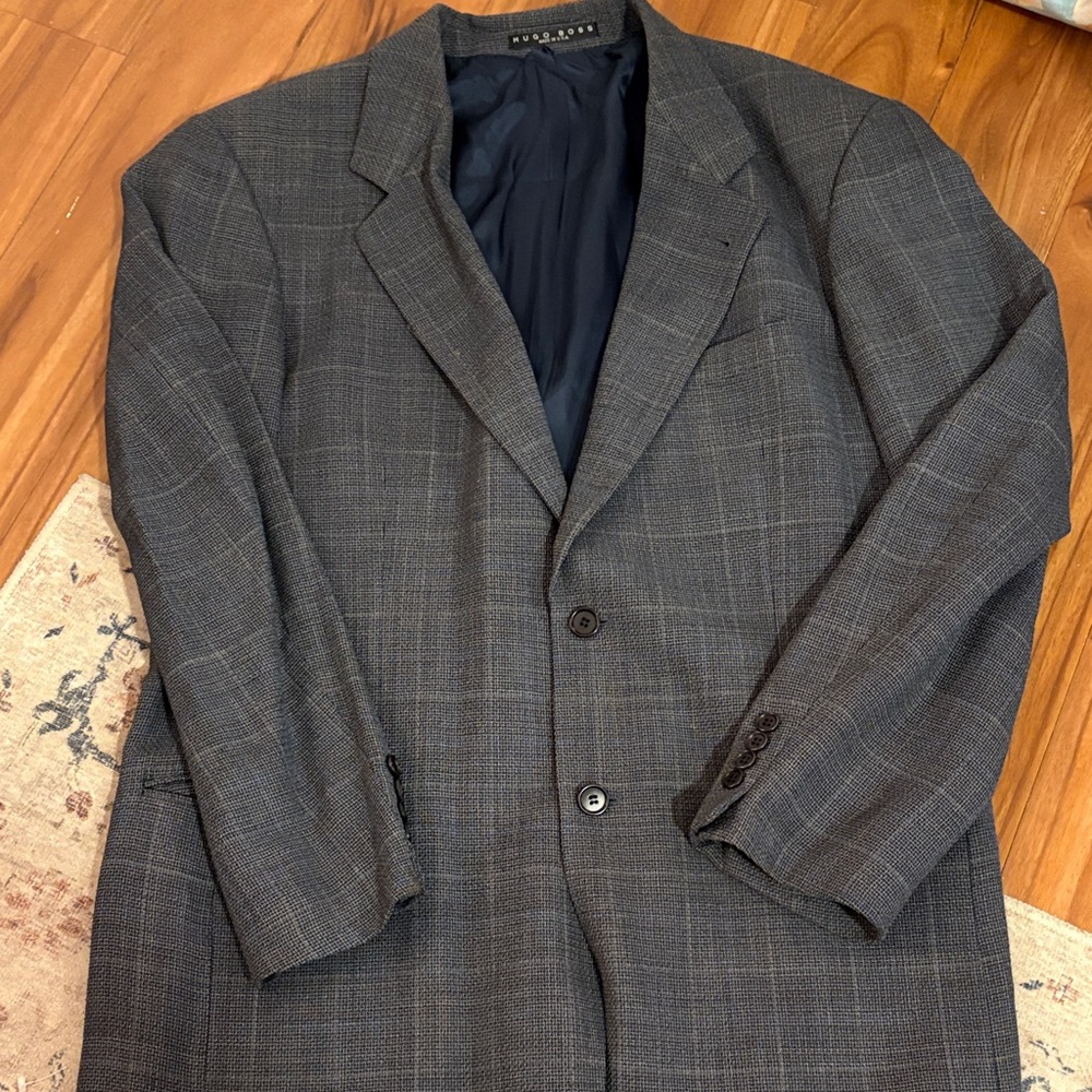 Men's Gray Blazer Hugo boss